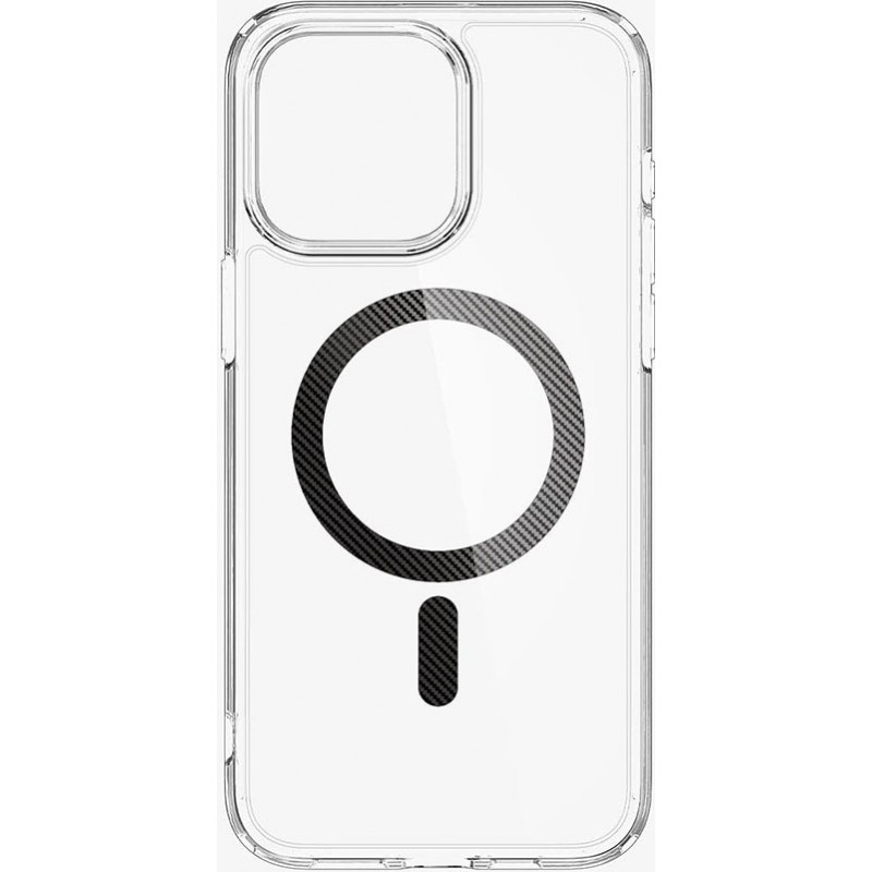 Чохол Spigen для Apple iPhone 15 Pro Max Ultra Hybrid MagFit, Carbon Fiber
