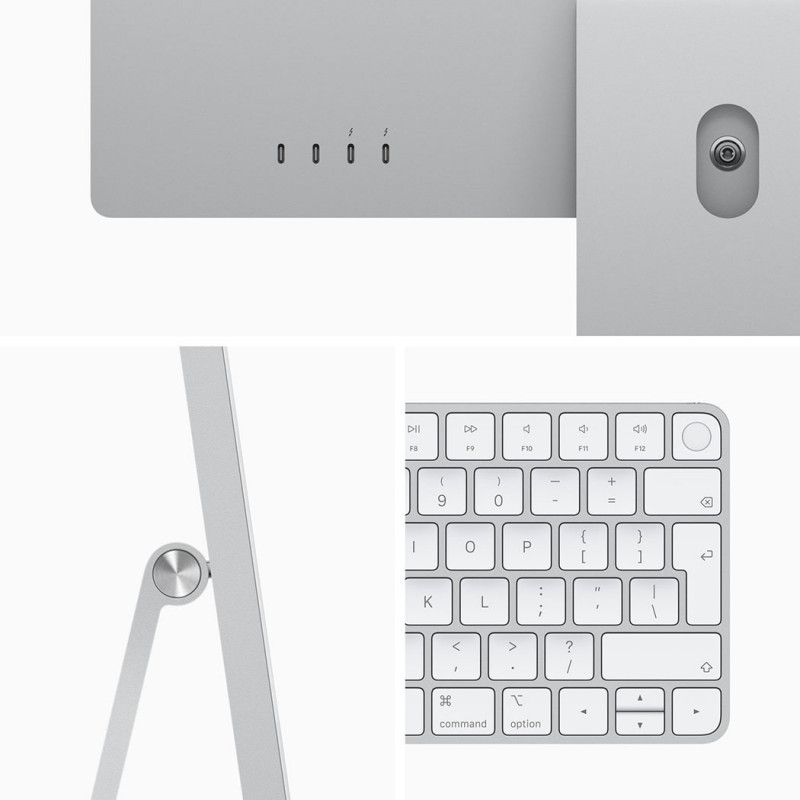 Моноблок Apple iMac 24" Retina 4.5K 256GB 8GPU Silver 2021