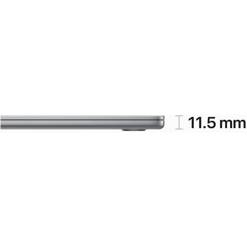 Ноутбук APPLE MacBook Air 15.3" M2 8/512GB 2023 Space Grey