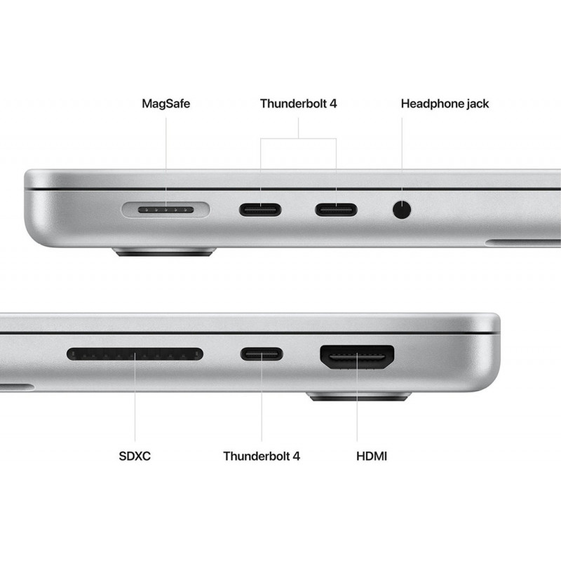 Ноутбук APPLE MacBook Pro 14" M2 Max 32/1TB 2023 Silver MPHK3