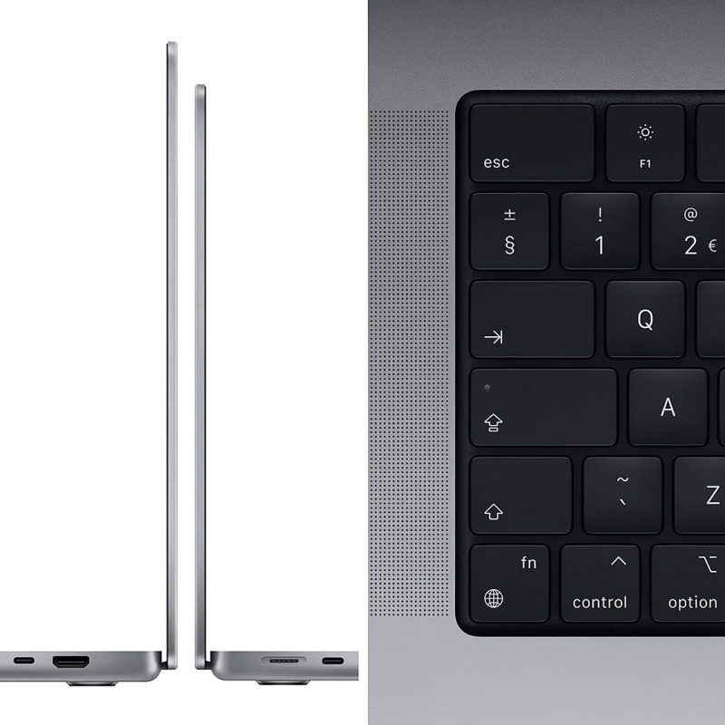 Ноутбук APPLE MacBook Pro 16" M1 PRO 1TB Space Grey MK193