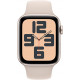 Смартгодинник Apple Watch SE GPS 44mm Starlight Aluminium Case with Starlight Sport Band – S/M