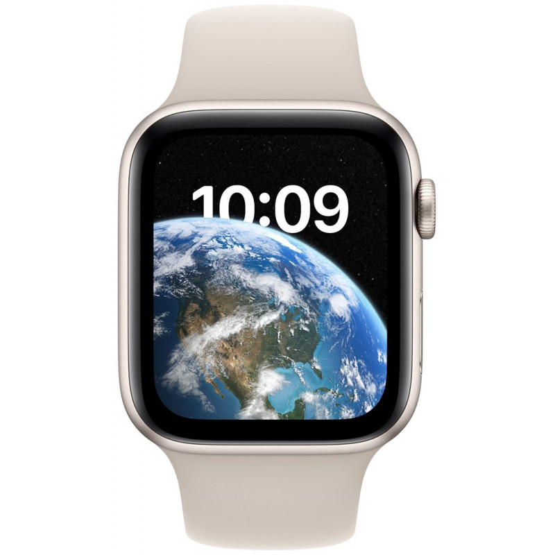 Смартгодинник Apple Watch SE GPS 44mm Starlight Aluminium Case with Starlight Sport Band