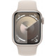 Смартгодинник Apple Watch Series 9 GPS 41mm Starlight Aluminium Case with Starlight Sport Band – S/M